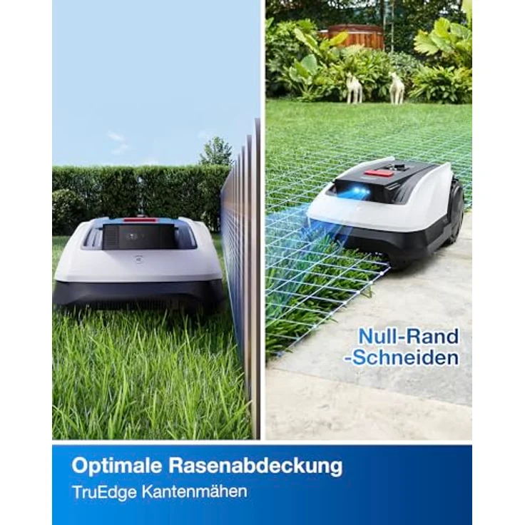 Ecovacs ECOVACS Mähroboter GOAT O800 RTK, vollautomatische Kartierung, White One Size – Bild 6