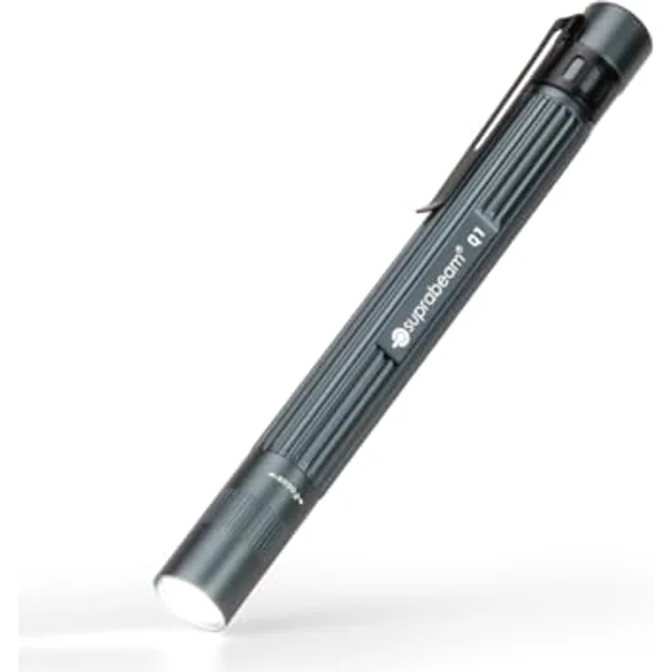Suprabeam Q1 Q1 Penlight batteriebetrieben LED 14.2cm Grau