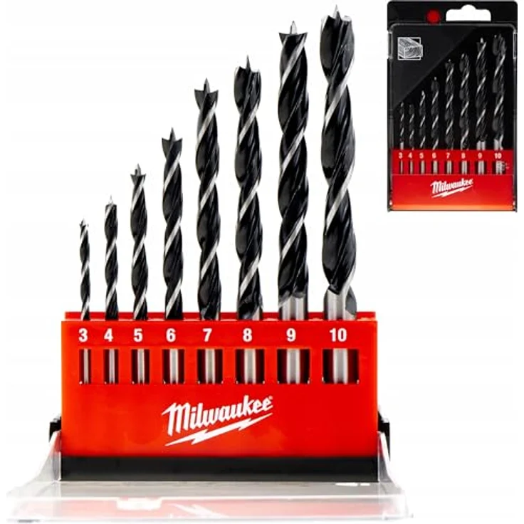 Milwaukee 4002395371259 Holzbohrer (8 Teile) 4932352466 – Bild 2