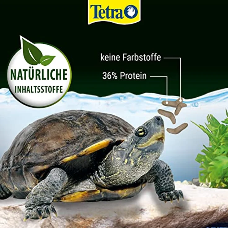 Tetra ReptoMin Sticks Schildkröten-Futter - ausgewogenes Hauptfutter für ausgewachsene Wasserschildkröten, 1 L Dose – Bild 4