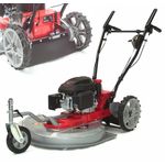 Apex Hochgrasmäher Wiesenmäher 610, Benzin Rasenmäher mit 61 cm Schnittbreite, 5 PS und Hinterradantrieb