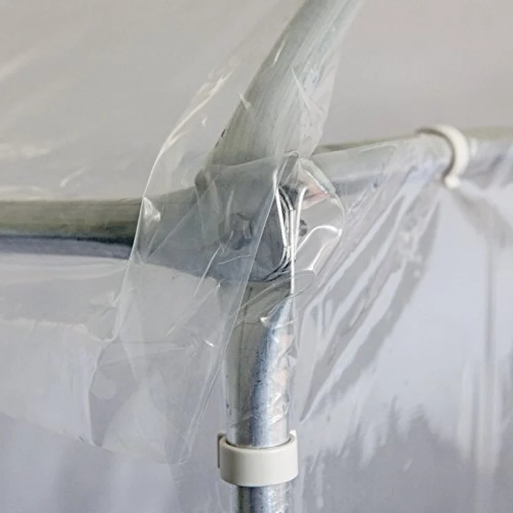 Windhager Tomatengewächshaus Alustar Premium, Stabiles Gewächshaus zur Anzucht von Gemüse, UV-Beständig, 170 x 150 x 80 cm, 38111 – Bild 4