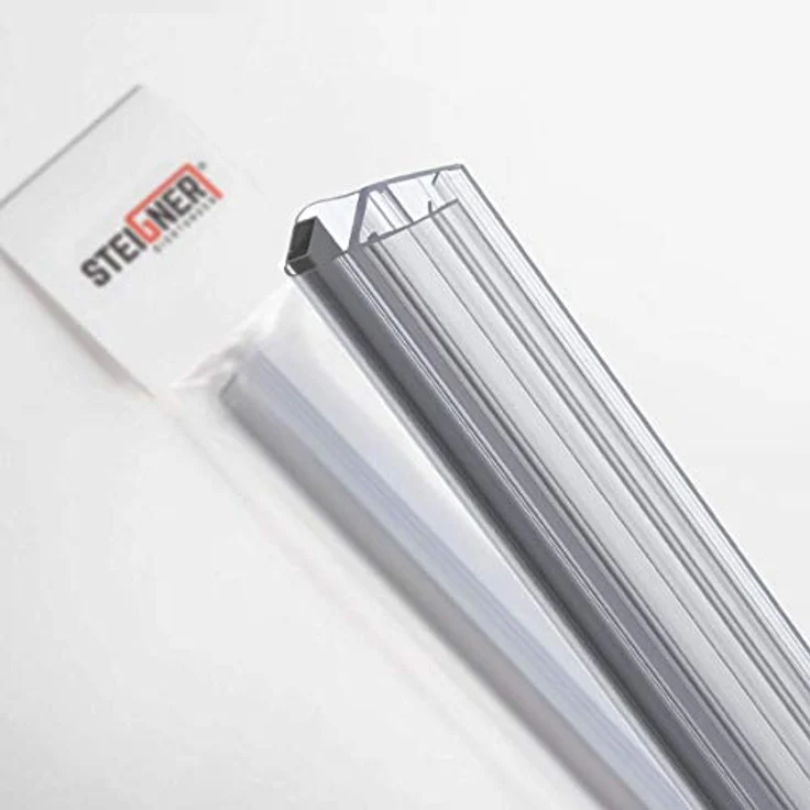 STEIGNER Magnetduschdichtung UKM01, 201cm, für Glasstärke 3,5/4/5mm, wasserdicht, schimmel- und kalkresistent, transparente Optik – Bild 4