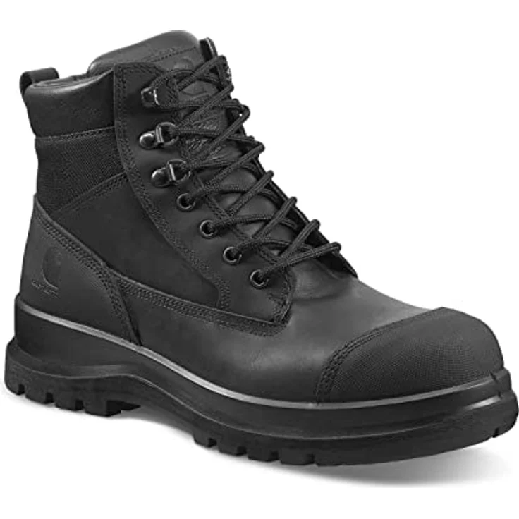 Carhartt Carhartt Detroit S3 Workboot schwarz Arbeitsschuh, vielseitiger wasserdichter Sicherheitsstiefel – Bild 2