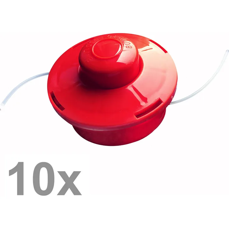 NEMAXX Fadenspule mit Doppelfaden und Tippautomatik, rot