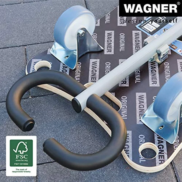 Transporthilfe MM 1187, 80 x 40 x 14,5 cm, softe Rollen Ø 100 mm, Rollenlager, Multiplex FSC®, Tragkraft 300 kg – Bild 5