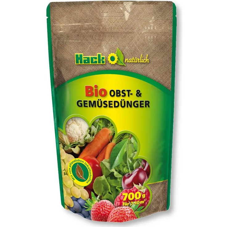 HACK Bio Obst- und Gemüsedünger, 700 g