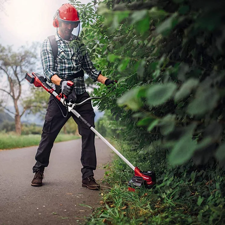 Einhell Akku-Sense AGILLO Power X-Change Li-Ion, 36 V, max. Schnittbreite 30 cm, Brushless Front-Motor, Zweihandgriff, Split Shaft, inkl. Fadenspule und 3-Zahn-Messer, ohne Akku und Ladegerät – Bild 3
