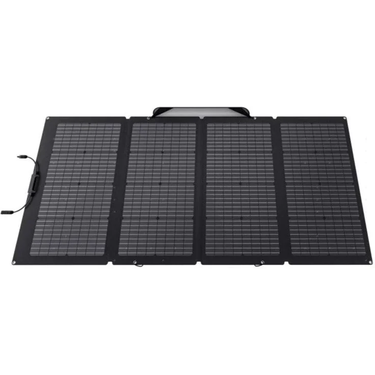 EcoFlow bifaziales Solarmodul 220 Watt faltbares Solarpanel 82 x 183 x 2,5 cm 9,5 kg – Bild 2
