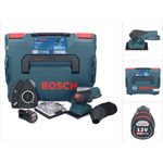 Bosch GSS 12V-13 Professional Akku Schwingschleifer 12 V + 1x Akku 3 Ah + L-BOXX - ohne Ladegerät