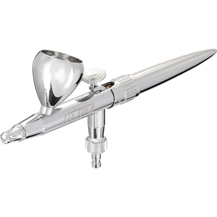 Harder & Steenbeck Airbrushpistole H&Steenbeck 120231 NEW ULTRA 2024, 0.45mm Düse, 5ml, für Acryl- und Wasserfarben, vielseitig einsetzbar – Bild 1