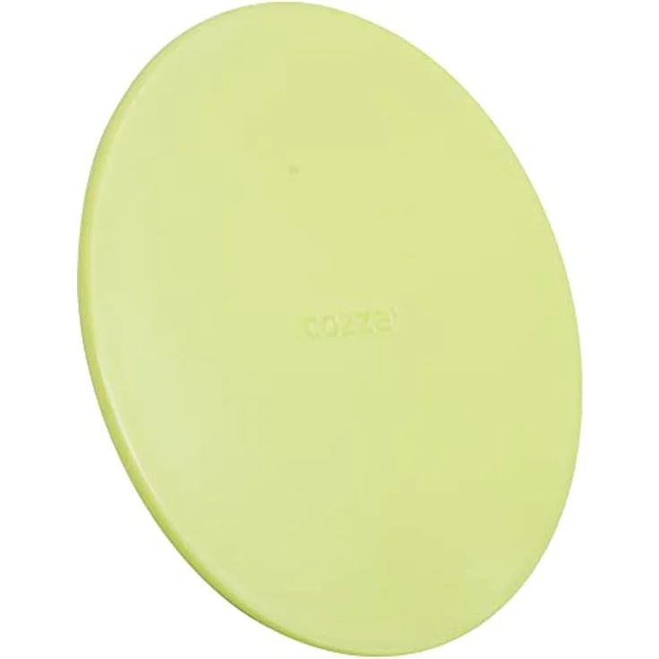 cozze® Pizzabrett aus Kunststoff Ø350x10 mm hellgrün – Bild 4