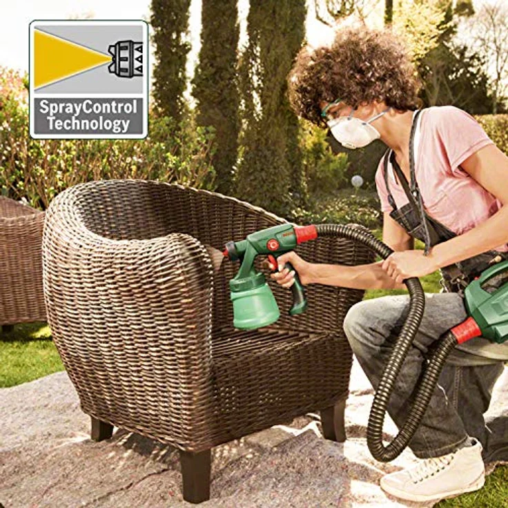 Bosch elektrisches Farbsprühsystem PFS 1000 (für Holzfarbe, im Karton) – Bild 7