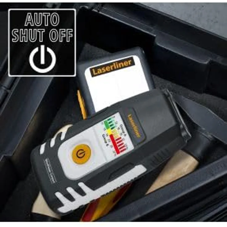 LASERLINER WoodTester Compact Holzfeuchtemessgerät - Dual-Skala, Batteriestatusanzeige, ergonomisches Gehäuse – Bild 7
