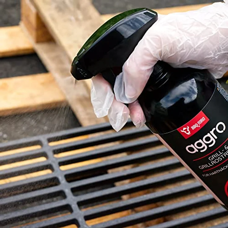 BBQ-Toro Power-Reiniger Aggro, 500ml Rauchharzentferner für Gasgrill, Backofen und Edelstahloberflächen, effektiv gegen hartnäckige Rückstände – Bild 2