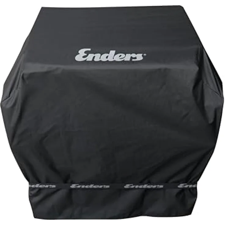 Enders® Wetterschutzhülle für Plancha Grill Amaro, Schwarz, reißfestes, UV-beständiges und wasserdichtes Polyestergewebe mit elastischem Befestigungsband