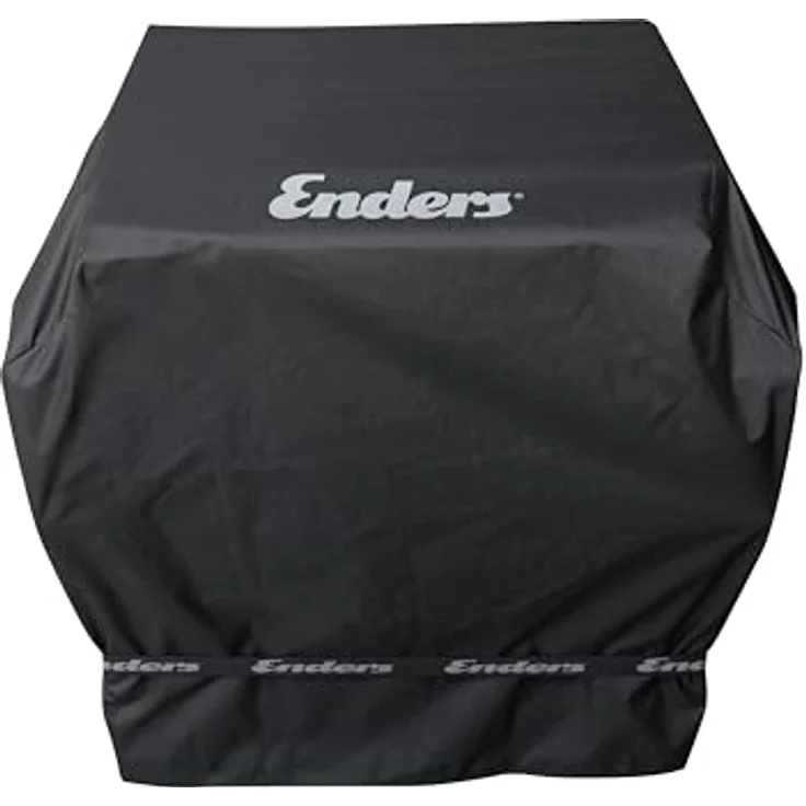 Enders® Wetterschutzhülle für Plancha Grill Amaro, Schwarz, reißfestes, UV-beständiges und wasserdichtes Polyestergewebe mit elastischem Befestigungsband