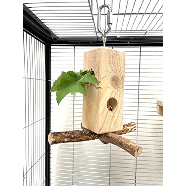 Ollesch Spiel- und Futterbaum zum Hängen für Vögel