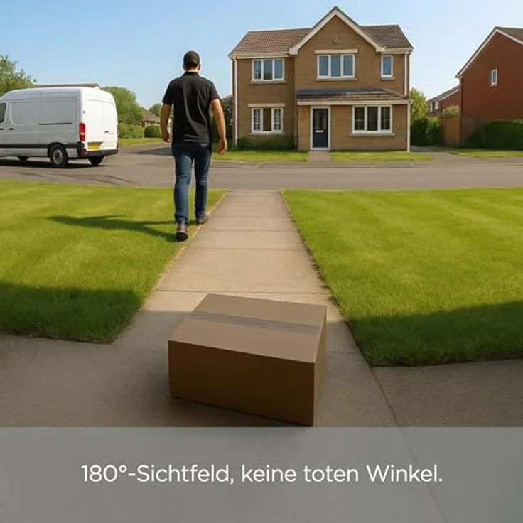 TOUCAN V3 Kabellose Video-Türklingel mit Gong – 1080p Sicherheitskamera, 180° Sichtfeld, Bewegungserkennung, 2-Wege-Audio, langlebiger Akku, kostenloser Cloud-Speicher, kein Abo erforderlich – Bild 4