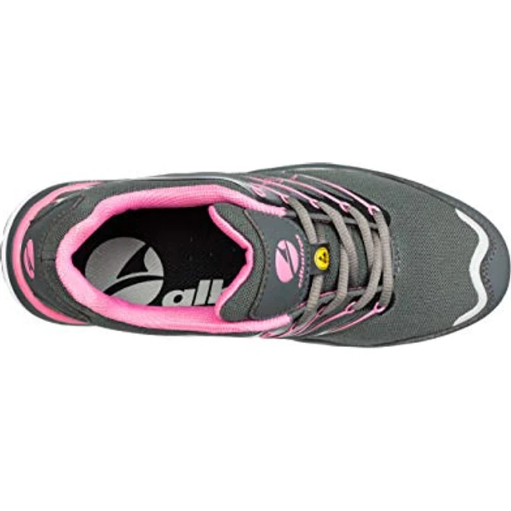 Albatros TWIST PINK WNS LOW Sicherheitsschuh, Damen, strapazierfähiges Textilgewebe, HRO-Gummilaufsohle, rutschfest, flexibles Design – Bild 6