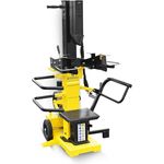 BAMATO Holzspalter HO-12PRO, 12 Tonnen Spaltkraft, schwenkbarer Spalttisch, 2 Arbeitshöhen