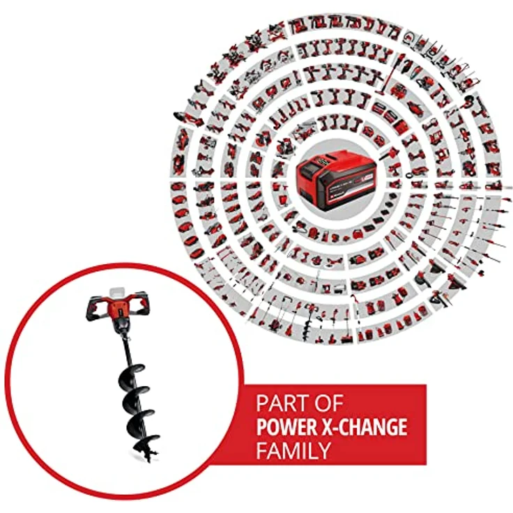 Einhell Akku-Erdbohrer 'GP-EA 18/150 Li BL-Solo' 18 V – Bild 2