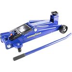 GOODYEAR 10640 Rangierwagenheber 3 Tonnen für SUVs und Geländewagen, Blau/Schwarz