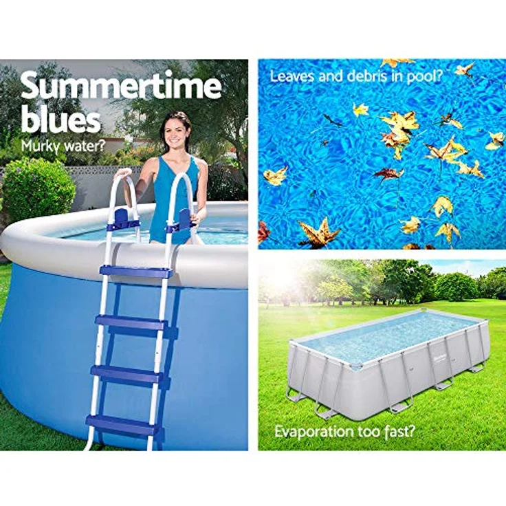 Bestway Abdeckplane, für Frame Pools 404 x 201 x 100 cm und 412 x 201 x 122 cm – Bild 4