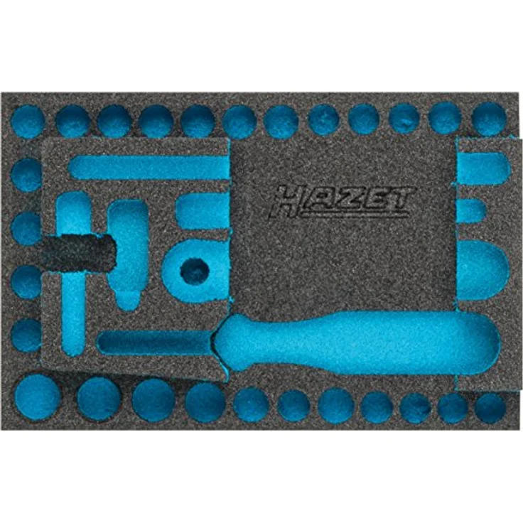 Hazet 2K-Weichschaum-Einlage 163-339L, leer für System-Koffer, Made in Germany – Bild 2