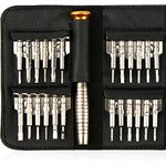 H&S Feinmechaniker Werkzeug Set - Mini Schraubenzieher für Uhrmacher, Handy, PC, PS4 oder RC - Elektro Schraubendreher Feinmechanik Reparatur Set Klein & Kompakt