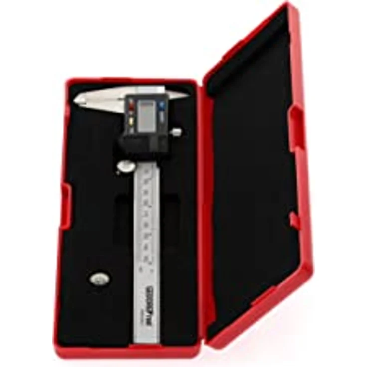 GEDORE red Digitaler Messschieber mit LCD Display in Kunstoffbox inkl. Ersatzbatterie – Bild 3