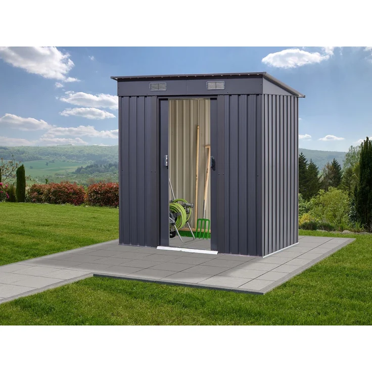 Floraworld Gartenhaus, BxT: 195.00x121.00 cm - Modernes Design, wetterfest, mit Belüftungsgittern