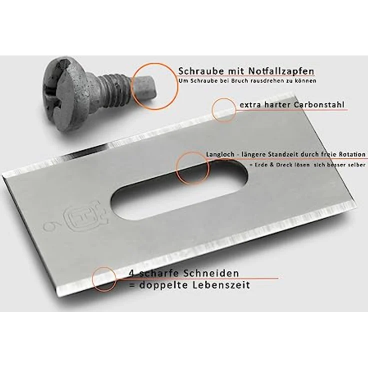 Husqvarna Automower Endurance Knives 2er Set 595084401, 6 Klingen – Bild 2