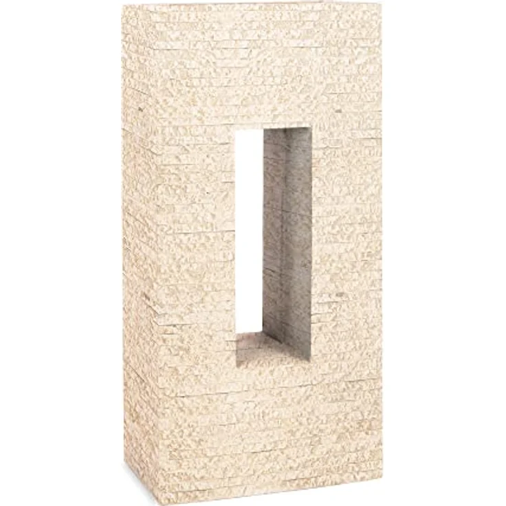 Pflanzwerk® VISTA Premium Pflanzkübel, rechteckiger Blumenkübel aus handgefertigtem Fiberglas mit Lotus-Effekt, frostbeständig, 20-25 Liter Fassungsvermögen – Bild 2