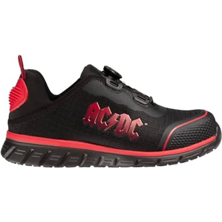 Safety Jogger Works LIGERO2 S1P Sicherheitsschuh, ultraleicht mit Nano Carbon Zehenschutzkappe, metallfrei, atmungsaktiv, TLS-Verschluss, schwarz – Bild 1