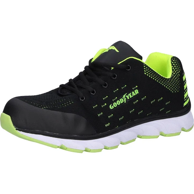 Goodyear 1571 Arbeitsschuh, Sicherheitsklasse EN ISO 20345:2011 Sp SRA, schwarz/grün