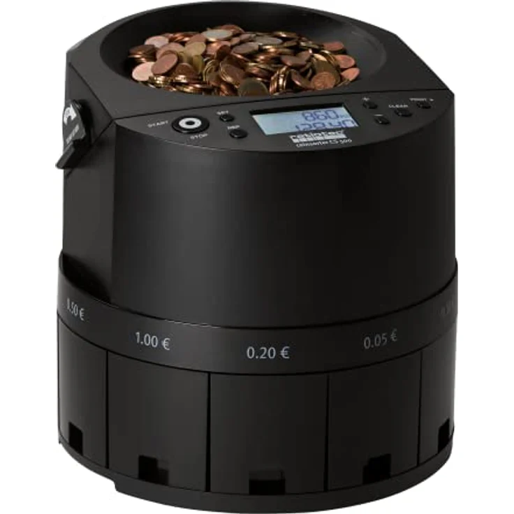 ratiotec coinsorter CS 500 automatische Münzzähl- und sortiermaschine – Bild 5