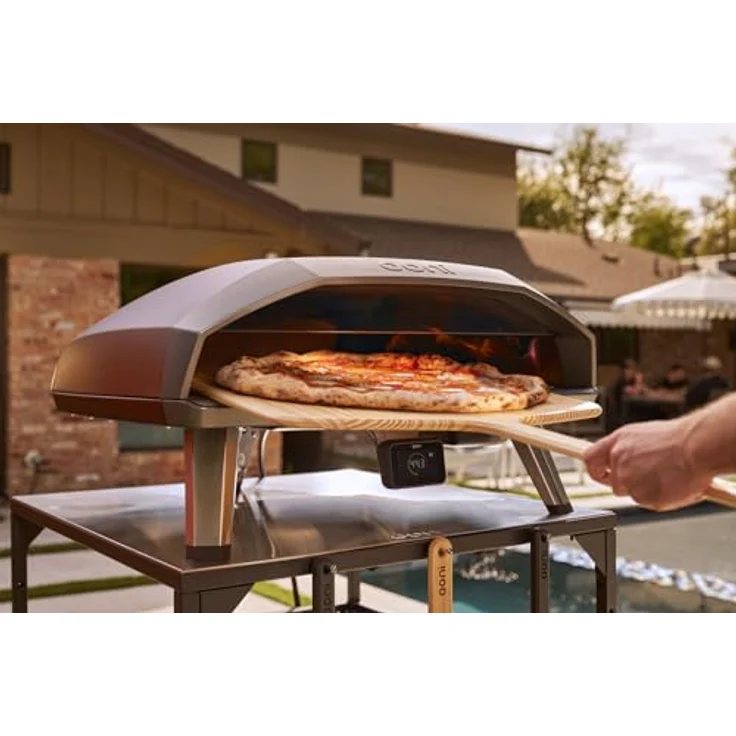 Ooni Koda 2 MAX, Pizzaofen mit 61 cm großer Kochzone, doppelter Kochzone, Ooni G2 Gas Technology™ und 20mm Pizzastein aus Cordierit – Bild 5