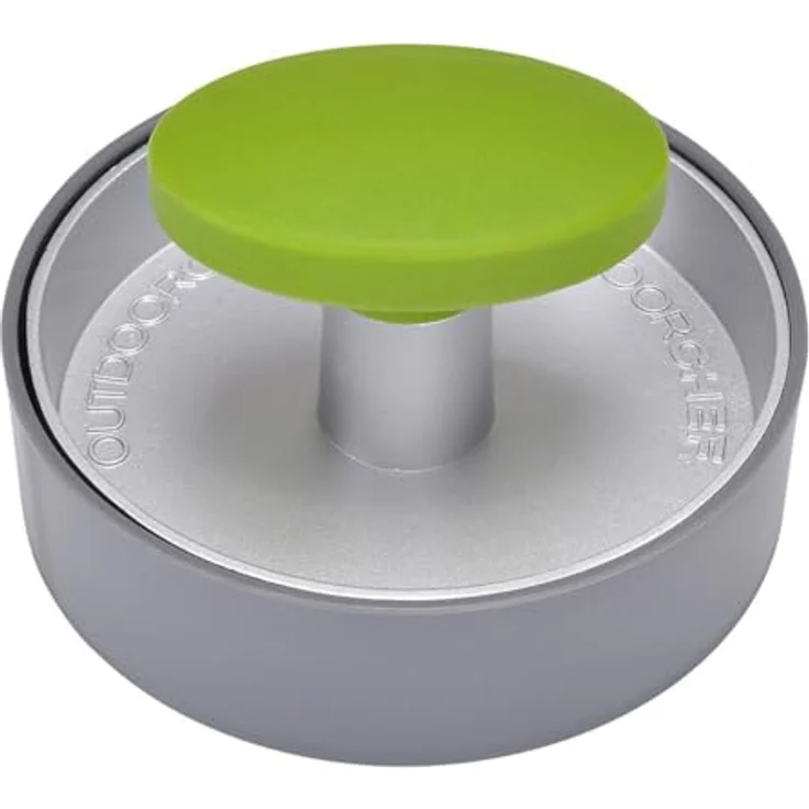 Outdoorchef Grillzubehör, Burger Presse, silber, 12,5x7,5x6,5 cm, 14.491.32 – Bild 3