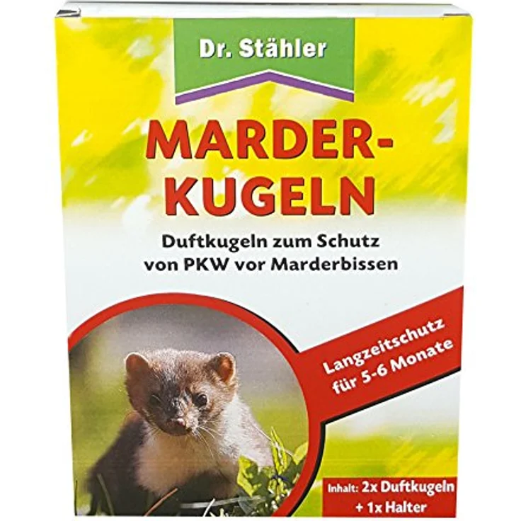 DR. STÄHLER Marderkugeln, 2 Stück – Bild 2