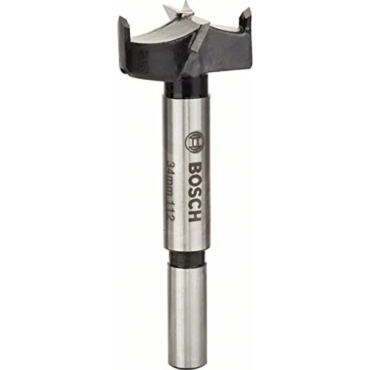 Bosch Carbide Scharnierlochbohrer Kunstbohrer 34 mm Durchmesser, 90 mm Länge, präzise und langlebig für Holz – Bild 2