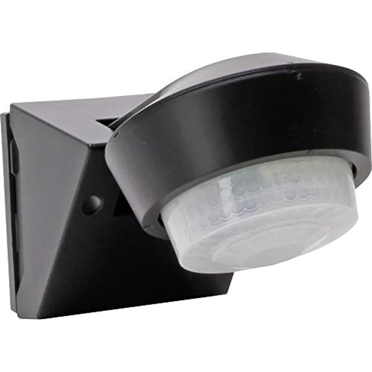 Kopp Infracontrol Bewegungsmelder, Aufputz, 240° Erfassungswinkel, 16m Reichweite, IP55, schwarz, 824615019 – Bild 1