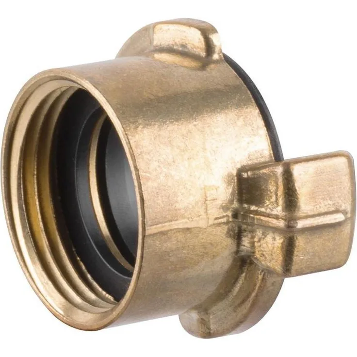 PROREGAL® Bewässerungssystem Adapter GF121, Anschlussstück 1 1/4", Außengewinde für Geka und MS Schlauch