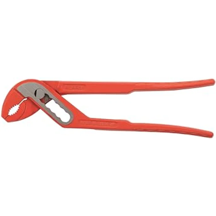 ALARM Wasserpumpenzange 175 mm, ergonomisch mit Klemmschutz, DIN 8976, rot, Made in Germany – Bild 1