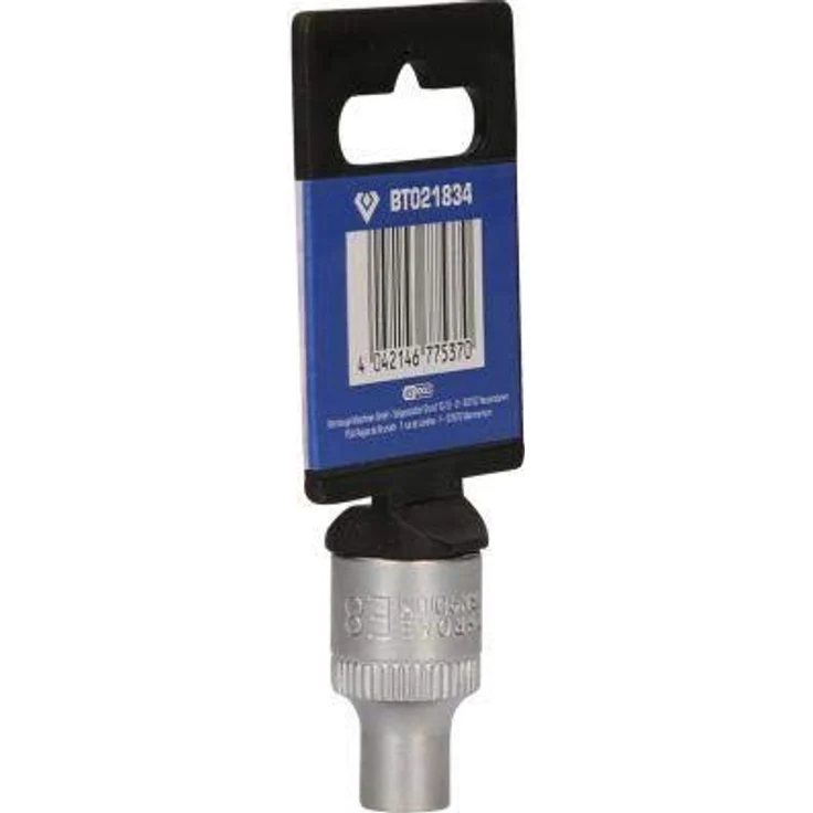 Brilliant Tools Torx-E-Stecknuss E8, 3/8" Innenvierkant-Antrieb, Chrom-Vanadium-Stahl, 28 mm Länge, matt verchromt – Bild 7