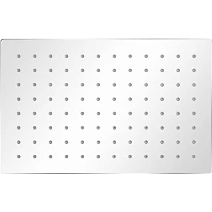 vidaXL Duschkopf Edelstahl 20x30cm Rechteck Kopfbrause Regendusche Brausekopf – Bild 4