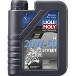 LIQUI MOLY Motorbike 4T 20W-50 Street | 1 L | Motorrad 4-Takt-Öl | Art.-Nr.: 1500