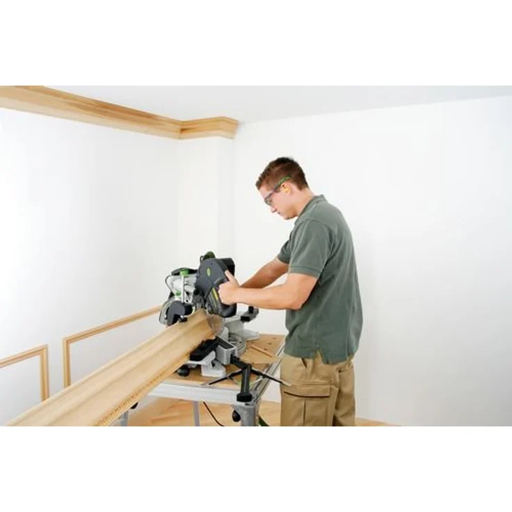 Festool KS 120 EB KAPEX Kapp Zugsäge 1600W 260 mm ( 561283 ) + Sägeblatt HW – Bild 4