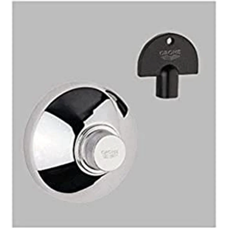 GROHE Unterputz-Ventil Oberbau Atlanta, für UP-Ventile 1/2", 3/4", 1", Höhe 55mm, stufenlos einstellbar, Chrom 19840000 – Bild 1