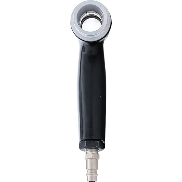 BGS Druckluftaufsatz, Druckluft-Saug- / Blaspistole umschaltbar, 8-tlg. Set mit Metallgehäuse, flexiblen Verlängerungen und Düsen – Bild 5